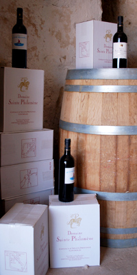 Vins à la cave